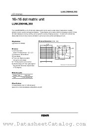 LUM-256HML350 datasheet pdf ROHM