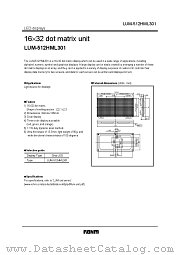 LUM-512HML301 datasheet pdf ROHM