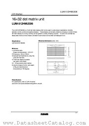 LUM-512HMU306 datasheet pdf ROHM