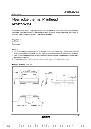NE3002-GV10A datasheet pdf ROHM
