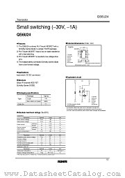 QS6U24 datasheet pdf ROHM