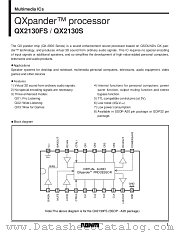 QX2130S/FS datasheet pdf ROHM