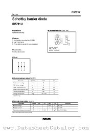RB731U datasheet pdf ROHM