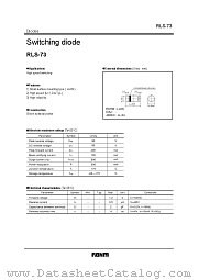 RLS-73 datasheet pdf ROHM