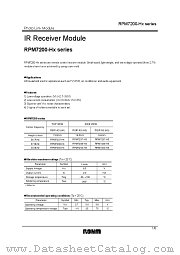 RPM7237 datasheet pdf ROHM