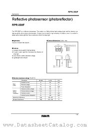 RPR-359F datasheet pdf ROHM