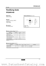 RR264M-400 datasheet pdf ROHM