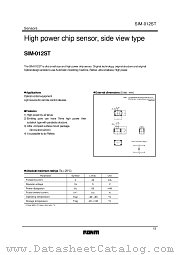 SIM-012ST datasheet pdf ROHM
