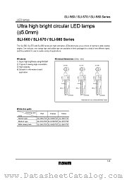 SLI-570UT datasheet pdf ROHM