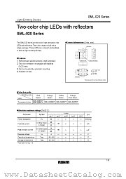 SML-020PDT datasheet pdf ROHM