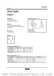 STZ6.8T datasheet pdf ROHM