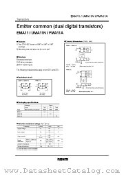 UMA11N datasheet pdf ROHM