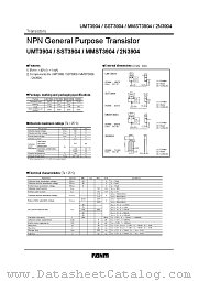 UMT3904 datasheet pdf ROHM
