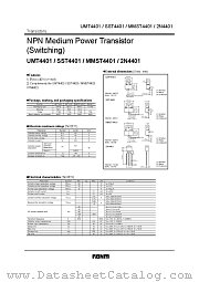 SST4401 datasheet pdf ROHM