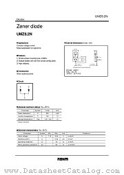 UMZ8.2N datasheet pdf ROHM
