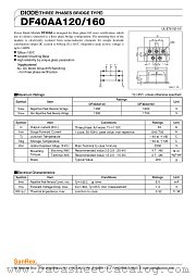 DF40AA120 datasheet pdf SanRex