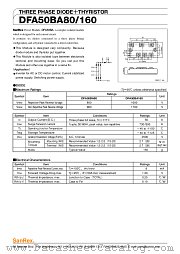 DFA50BA80 datasheet pdf SanRex