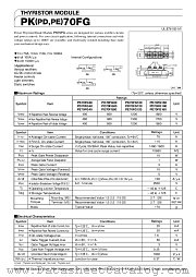 PK70FG80 datasheet pdf SanRex