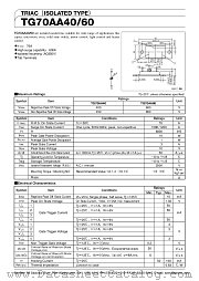 TG70AA60 datasheet pdf SanRex