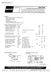 2SC4440 datasheet pdf SANYO