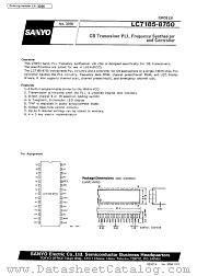 LC7185-8750 datasheet pdf SANYO