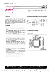 LC8900KQ datasheet pdf SANYO