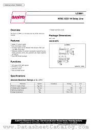LC8991 datasheet pdf SANYO