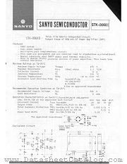 STK-0060II datasheet pdf SANYO