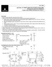 STK-1050 datasheet pdf SANYO