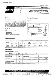 STK397-010 datasheet pdf SANYO