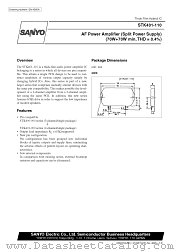 STK401-110 datasheet pdf SANYO