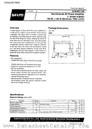 STK401-130 datasheet pdf SANYO