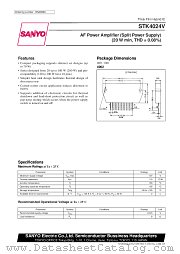 STK4024V datasheet pdf SANYO