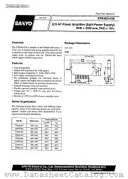 STK405-010 datasheet pdf SANYO
