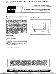 STK4199MK2 datasheet pdf SANYO