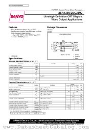 2SC3502 datasheet pdf SANYO