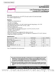 ALP228CAXA datasheet pdf SANYO