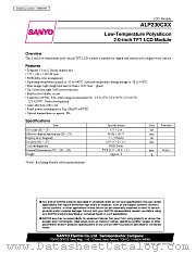 ALP230CXX datasheet pdf SANYO