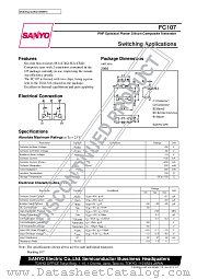FC107 datasheet pdf SANYO