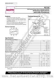 FC123 datasheet pdf SANYO