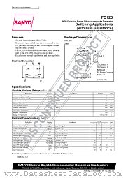 FC126 datasheet pdf SANYO