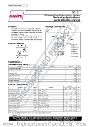 FC131 datasheet pdf SANYO