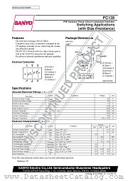 FC135 datasheet pdf SANYO