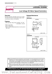 LA5528N datasheet pdf SANYO