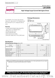 LB1205M datasheet pdf SANYO