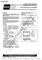 LC36256AML-12 datasheet pdf SANYO