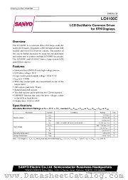 LC4100C datasheet pdf SANYO