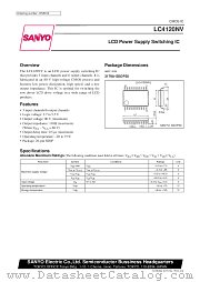 LC4120NV datasheet pdf SANYO
