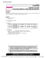 LC573202A datasheet pdf SANYO