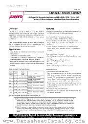 LC5822 datasheet pdf SANYO